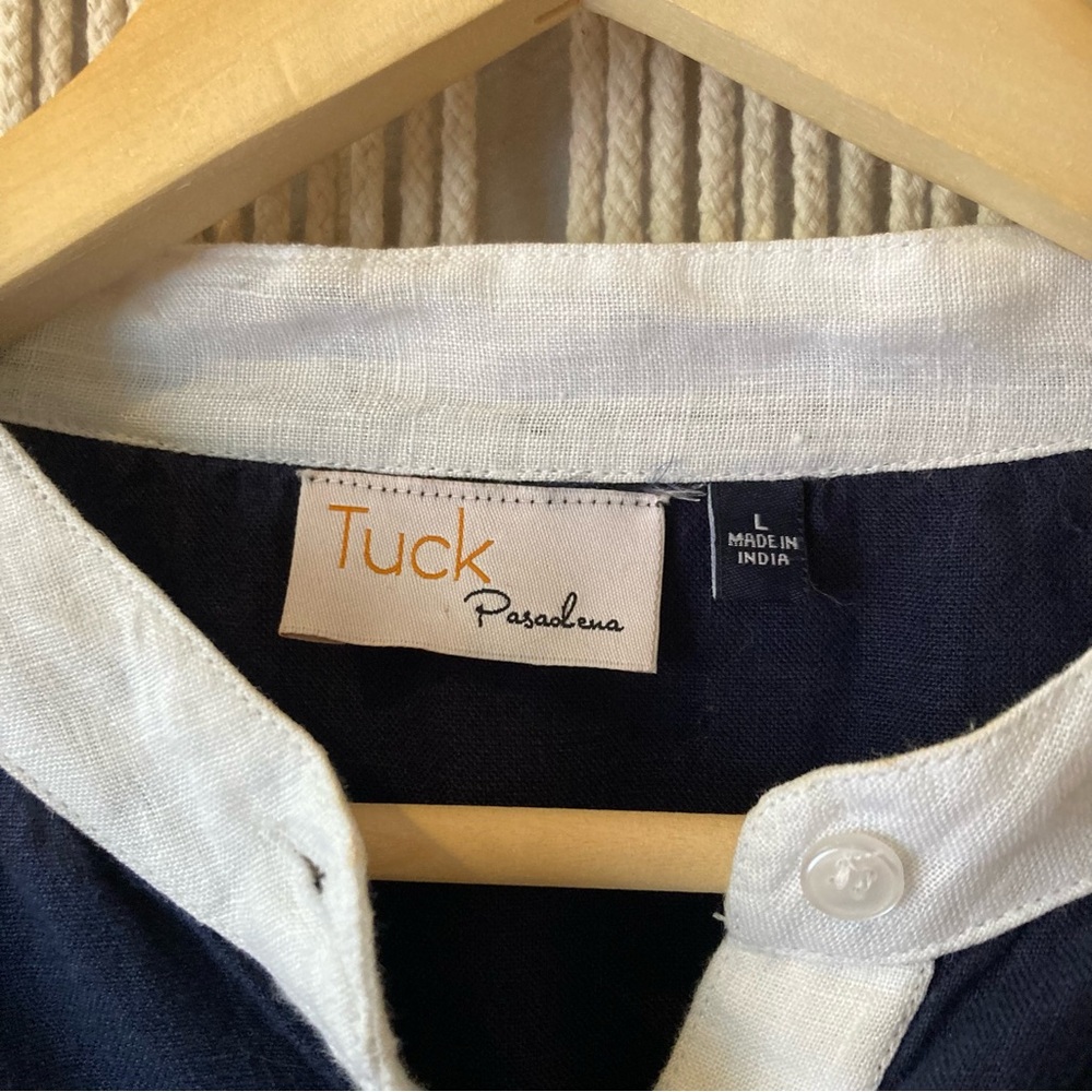 Tuck Pasadena Linen Tunic - image 3